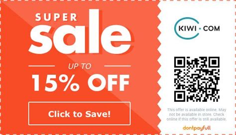 Kiwi promo code <samp> Shop in Store </samp>